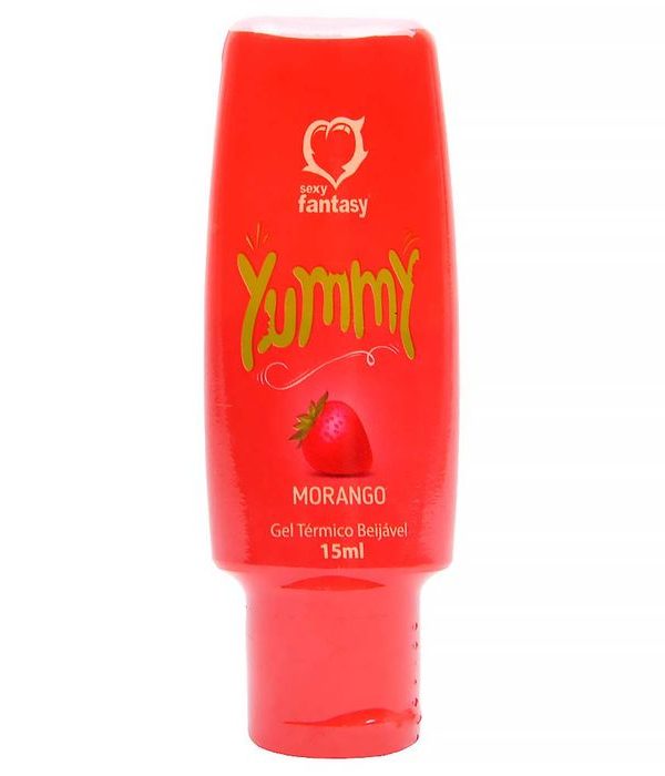 Gel Comestível Térmico Yummy - MORANGO