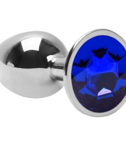 Plug P Metal Cromado - AZUL ESCURO