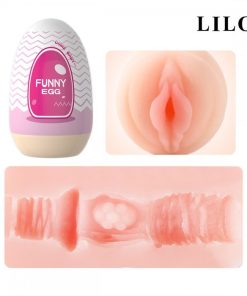 Masturbador Cyberskin - Funny Egg - ROSA