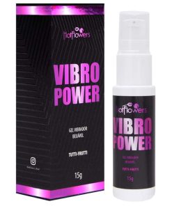 Vibrador gel beijável Vibro Power
