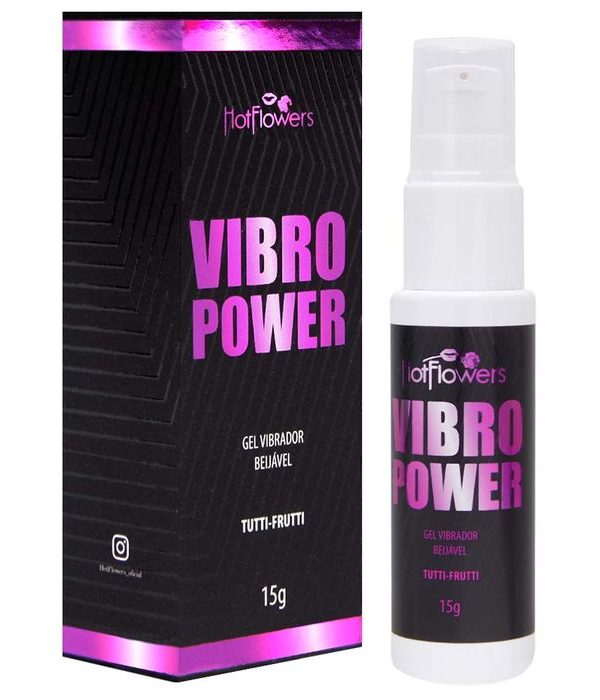 Vibrador gel beijável Vibro Power