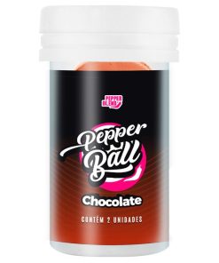 Pepper Ball Plus Comestível Dupla 3G - Chocolate