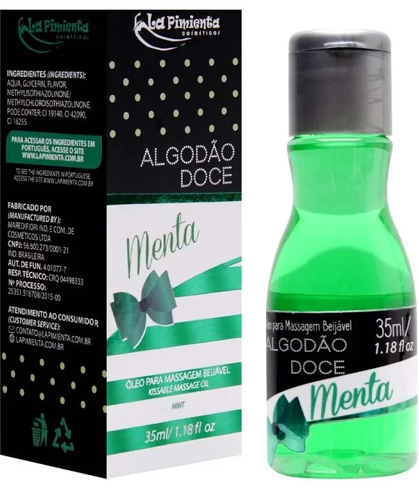Óleo Beijável Algodão Doce 35Ml - MENTA