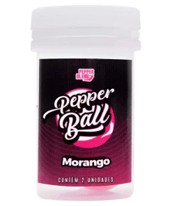 Pepper Ball Plus Comestível Dupla 3G - Morango