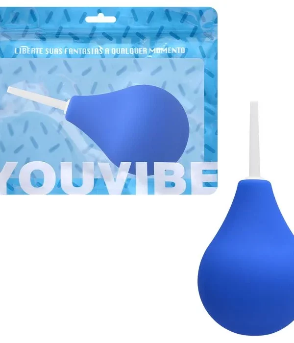 Ducha Higiênica Com Aplicador Flexível 220Ml - AZUL