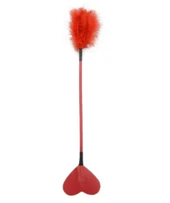 Chibata Coração Com Plumas 34Cm
