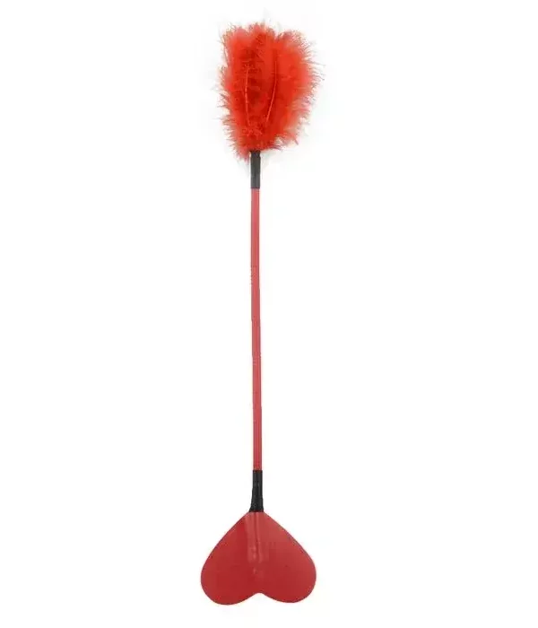 Chibata Coração Com Plumas 34Cm