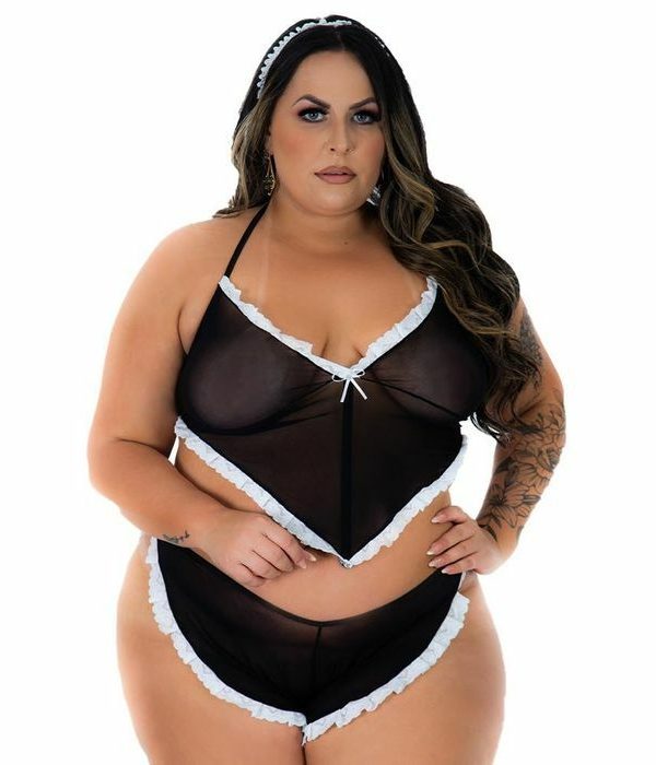 Copeira De Luxo Fantasia Plus Size