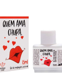 Gel Quem Ama Chupa + Tatoo 15Ml