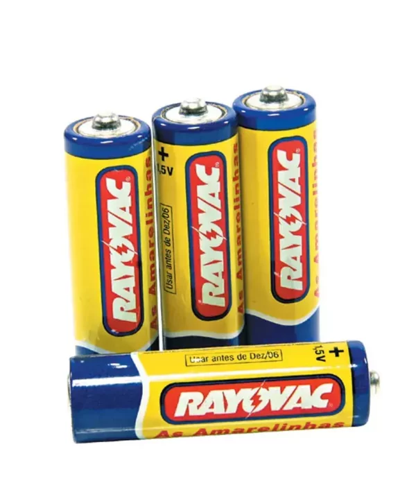 Pilhas Rayovac AA ou AAA