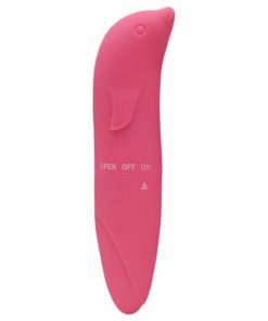 Vibrador Golfinho Toque Aveludado - Pink