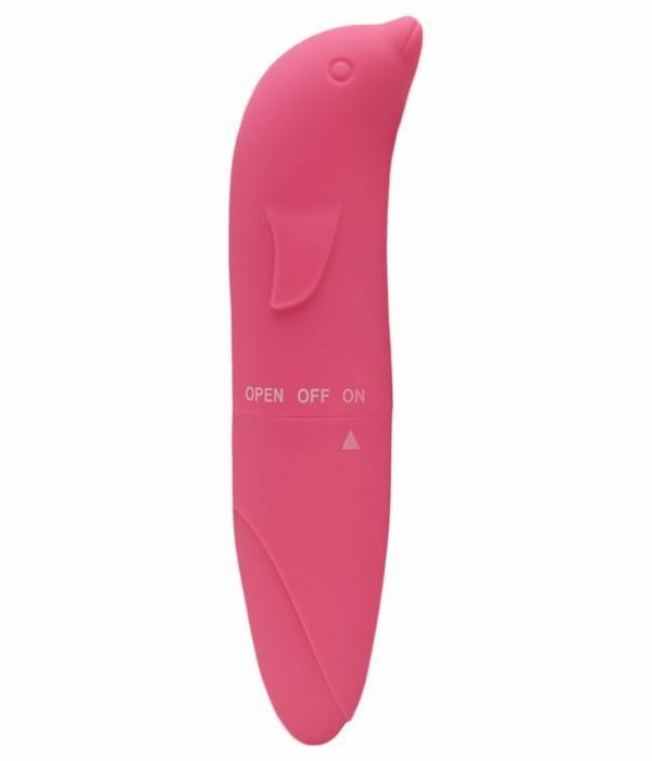Vibrador Golfinho Toque Aveludado - Pink