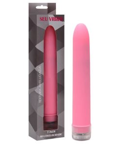 Vibrador Personal Toque Aveludado 17 X 2,5Cm- ROSA
