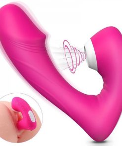 VIBRADOR SUCÇÃO E CLITÓRIS 9 VIBRAÇÕES FIERCE