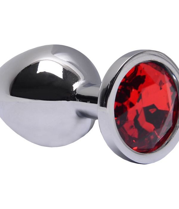 PLUG ANAL M AÇO BRILHANTE - VERMELHO