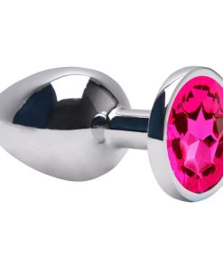 Plug Anal G Aço Brilhante - PINK