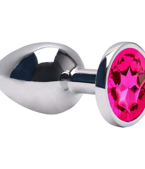 Plug Anal G Aço Brilhante - PINK