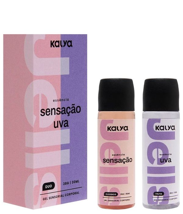 Gel Hot Duo Sensação E Uva