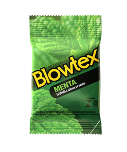 PRESERVATIVO MENTA 3 UNIDADES - BLOWTEX