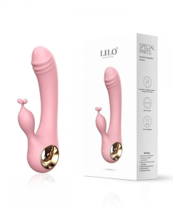 VIBRADOR PONTO G E CLITÓRIS LILO WE LOVE 2 MOTORES 10 VIBRAÇÕES