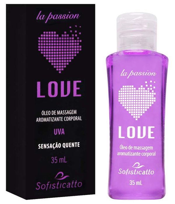Love Hot Óleo Beijável Massagem 35Ml - UVA