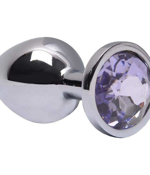 Plug Anal M Aço Brilhante - LILAS