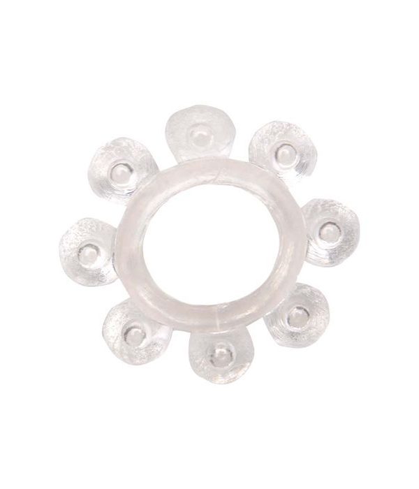 Anel Peniano Mega Strech Diversão Ao Cubo - CRISTAL
