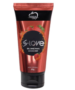 S-Love Lubrificante Íntimo Hot 60G - MORANGO HOT