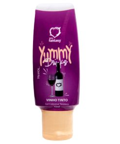 Yummy Drinks Gel Comestível 15Ml - VINHO TINTO