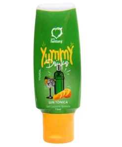 Yummy Drinks Gel Comestível 15Ml - GIN TÔNICA