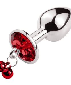 PLUG ANAL METAL P - VERMELHO