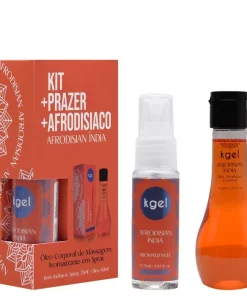 Kit Prazer Afrodisíaco Óleo E Aromatizador
