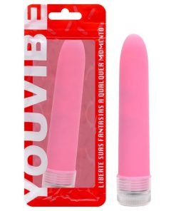 Vibrador Personal Toque Aveludado 13 X 2,5Cm - ROSA