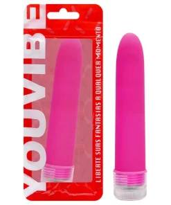 Vibrador Personal Toque Aveludado 13 X 2,5Cm - PINK