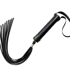 Chicote 10 Tiras De 40Cm - PRETO