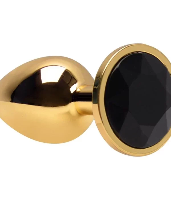 Plug Anal P Cônico Dourado 7 X 2,8Cm