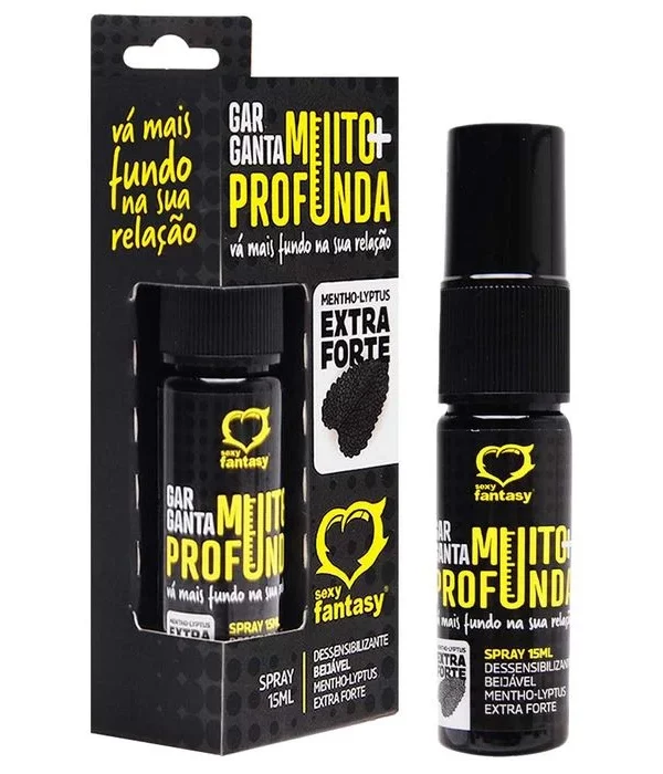 GARGANTA PROFUNDA SPRAY BEIJÁVEL ICE 15ML - EXTRA FORTE