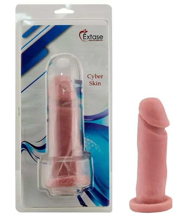Prótese Maciça Real Cyber Skin 15 X 4Cm