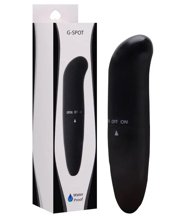 Vibrador Ponto G Toque Liso - PRETO