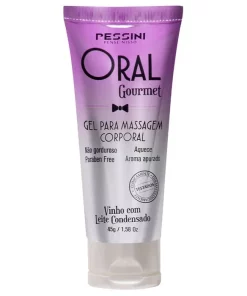 Oral Gourmet Sabor No Amor Gel Comestível 45G - VINHO COM LEITE CONDENSADO