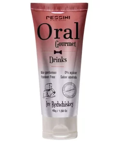Oral Gourmet Drinks Gel Comestível 45G - ICE REDWHISKEY