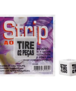 Dado Strip Tease Saquinho Diversão Ao Cub