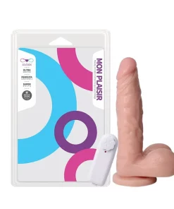 Prótese Vibrador Externo Ventosa 18 X 4Cm