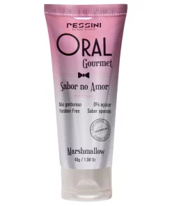 Oral Gourmet Sabor No Amor Gel Comestível 45G - MARSHMALLOW