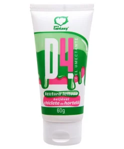 D4 Gel Textura Leitosa Beijável 60G - CHICLETE DE HORTELÃ