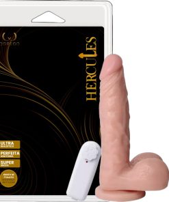 Prótese Vibrador Externo Ventosa 18 X 4Cm
