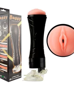 Masturbador Lanterna Formato Vagina Ventosa E Vibro