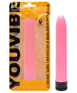 Vibrador Personal 17 X 2,8Cm Liso - ROSA
