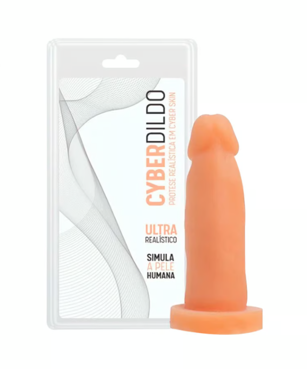 CYBER DILDO 6 PRÓTESE REALÍSTICA 14,5X4CM
