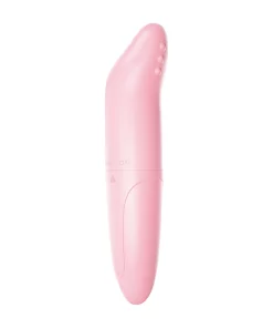 VIBRADOR PONTO G LISO DOLPHIN ABS - ROSA